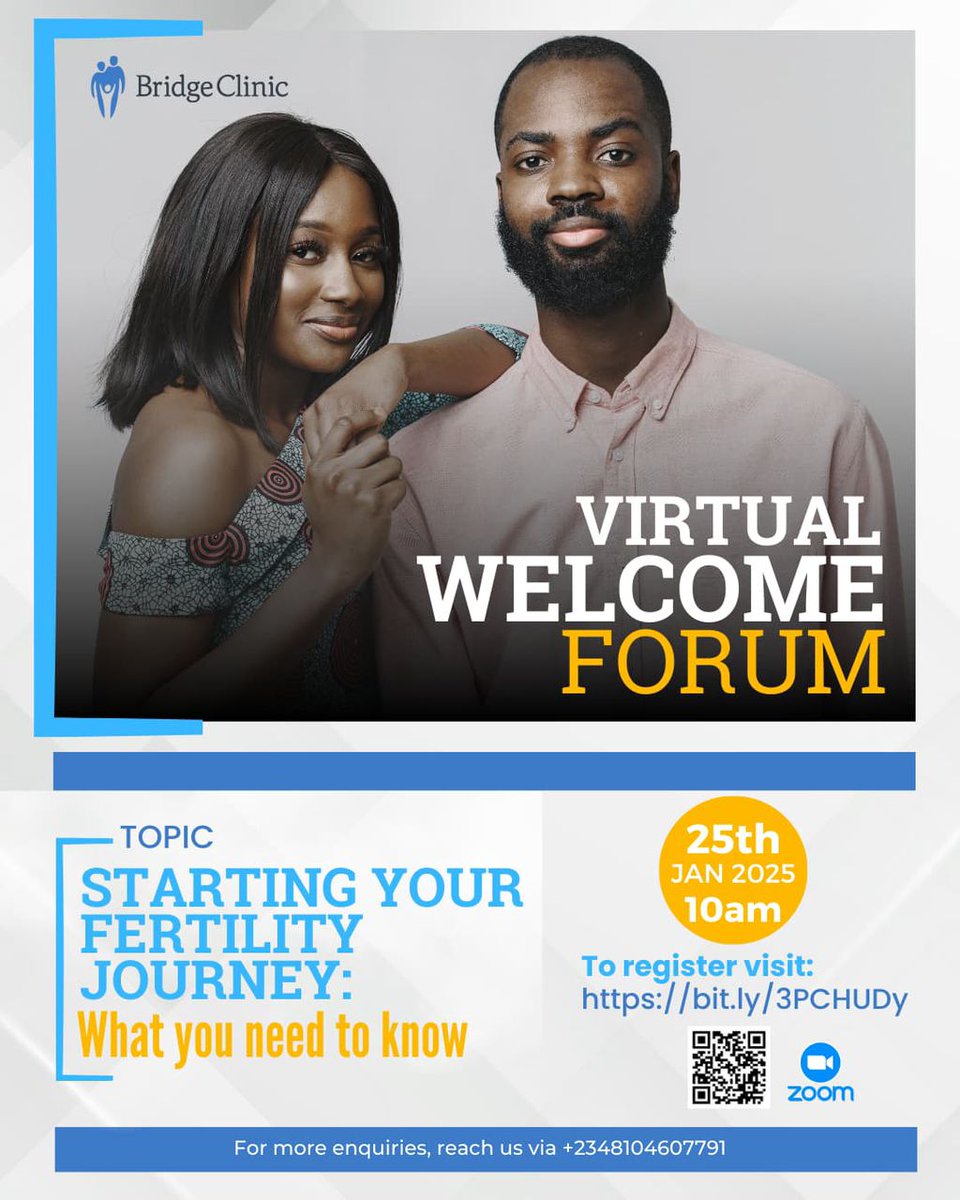 Get ready to kickstart your fertility journey with our FREE webinar where we cover all the essentials you need to know before diving in! bit.ly/3PCHUDy
Saturday, January 25th, 2025⏰: 10:00am
Gain valuable insights on all things fertility, and get expert answers