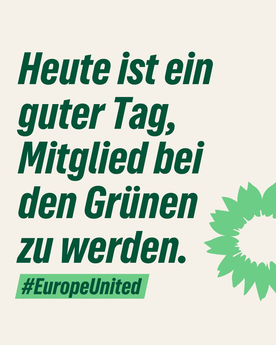 Europa ist immer dann am stärksten, wenn es zusammensteht. Deshalb sagen wir ganz klar: #EuropeUnited für eine starke Stimme Europas. Findest du auch? Jetzt Mitglied werden!