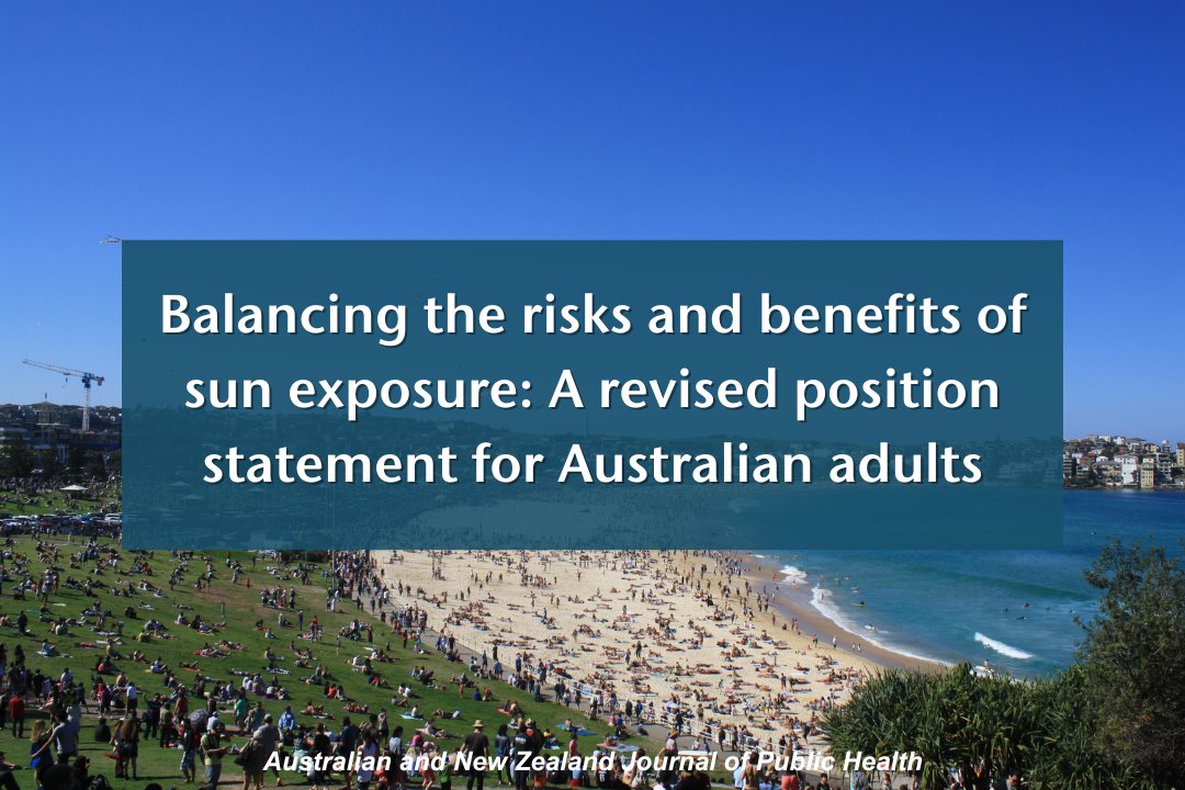 ANZJPH (@anzjph) on Twitter photo 🌞Our 2nd most downloaded 2024 article explained new sun protection recommendations for Aussie adults - to help our diverse population balance the risks & benefits of sun exposure: doi.org/10.1016/j.anzj… <a href="/QIMRB_Institute/">QIMR Berghofer</a> 🌞Our 2nd most downloaded 2024 article explained new sun protection recommendations for Aussie adults - to help our diverse population balance the risks & benefits of sun exposure: doi.org/10.1016/j.anzj… <a href="/QIMRB_Institute/">QIMR Berghofer</a>