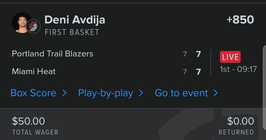 Worst first basket beat. Deni Avdija 78% percent free throws shooter like whattt
