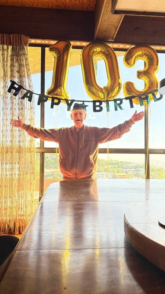 ScottBaio's tweet image. Yesterday was my dear friend Ray Anthony’s 103rd birthday 🎂 What a wonderful life he’s living. Look up Ray’s work! He is a legend. #trumpetplayer #Dragnet #TheBunnyHop