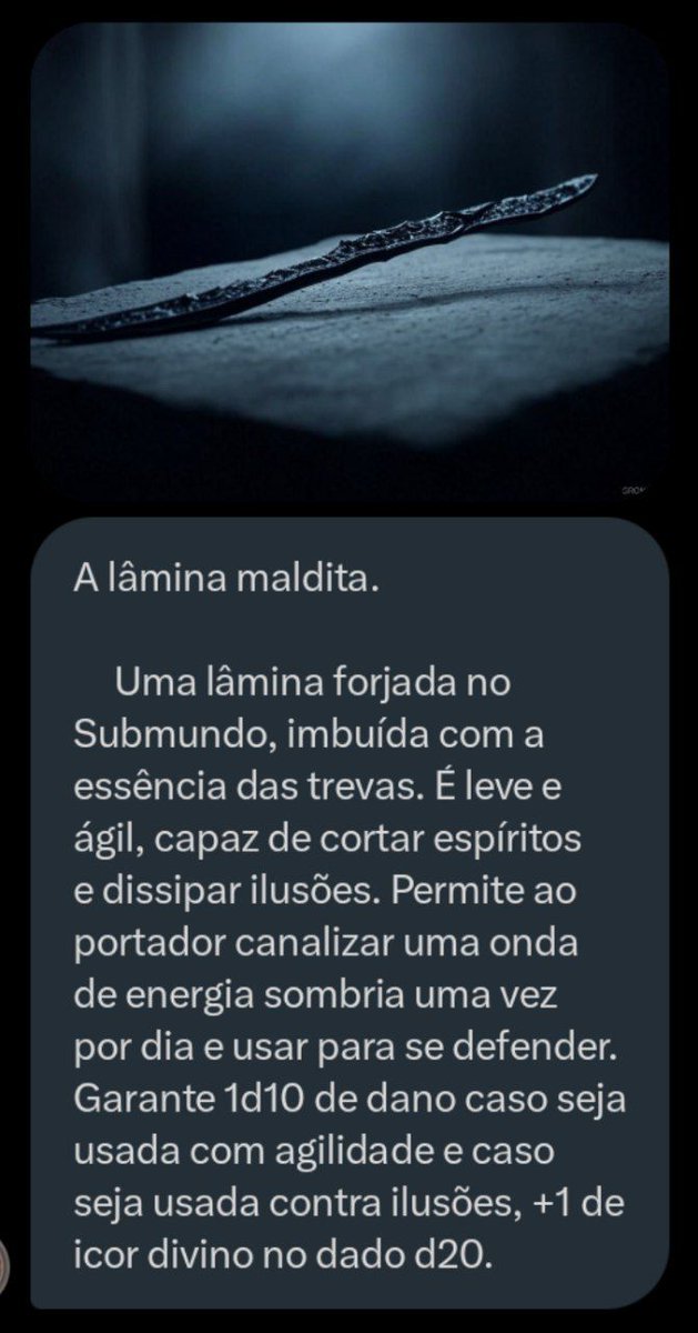 HER11LIY's tweet photo. @ERO28CHE @DIO12VIR @POS03NIK @ARE05THA @HRC31ALE @DES27DTN @TVHEFESTOAUP pelas 3 inimigas como uma sombra, atingindo as três em cheio aparecendo nos portais atrás delas 

Ela era silenciosa, quase como um vulto sem deixar rastros, uma das vantagens que ser da caçada de artemis dava 

19 + 15 = 34 (incor divino; portais) 
09 + 17 = 26 (agi; espada) https://t.co/UQR3T3nwN1