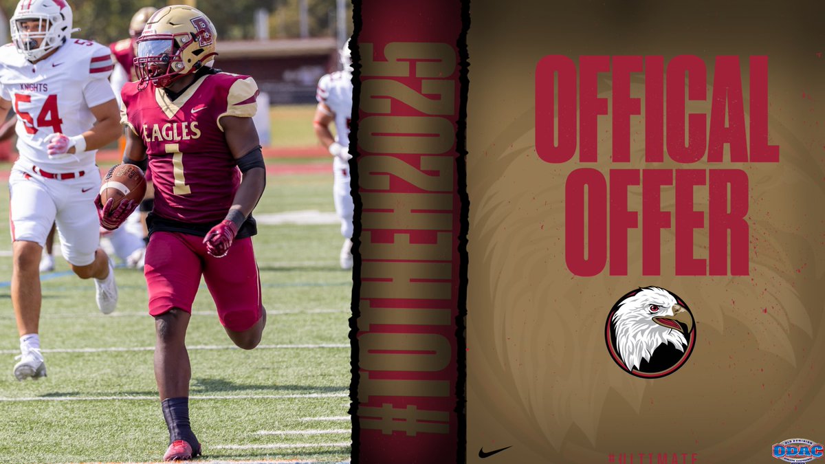 After an awesome visit and conversations with <a href="/CoachLemn/">Scott Lemn</a> and <a href="/CoachKBarr/">Coach Barr</a>, I am blessed to receive an offer from Bridgewater College! <a href="/AFPatriotFB/">Coach Adam Sanders</a>