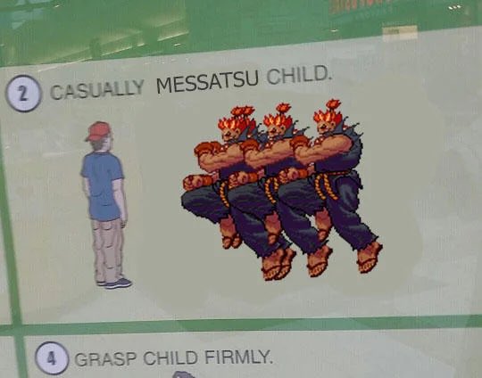MASH_616's tweet image. Casually Messatsu Child