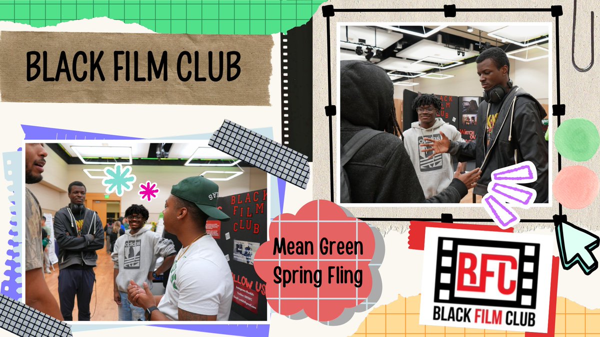 MediaArts_UNT's tweet photo. Welcome back students! We're so glad you've returned for the spring semester and we've already started the year strong. Take a look at some of our amazing student orgs who tabled at Mean Green Spring Fling and some of the pictures from our first semester screening. Go Mean Green! https://t.co/raBoxEGcZI