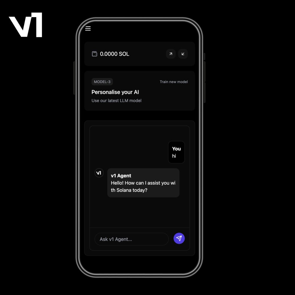 thecryptocoinex's tweet photo. @LadyofCrypto1 Lock in time to buy $v1 @v1_agent_ai 

First AI agent with working app

3 millions mcap only https://t.co/CXHJpWEcqD