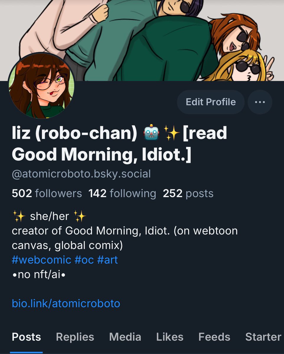 liz (robo-chan) 🤖✨ go read Good Morning, Idiot. tweet media