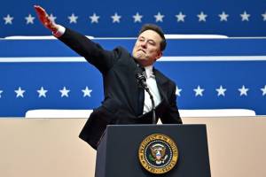 RonnDaignault's tweet image. Is this a Nazi salute?

Yes
Or
No