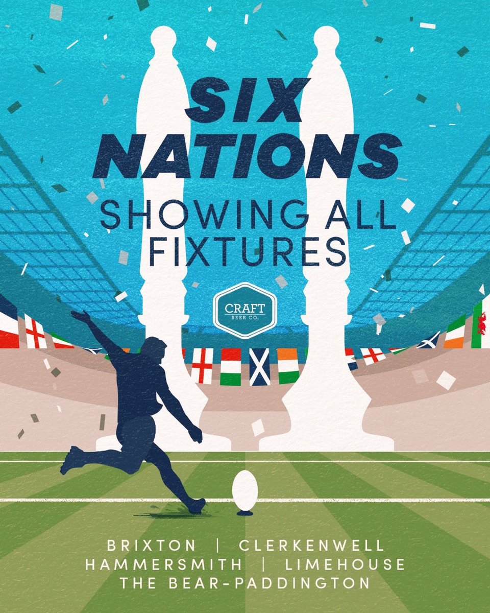 The Craft Beer Co. (@thecraftbeerco) on Twitter photo Showing all <a href="/SixNationsRugby/">Guinness Men's Six Nations</a> games ππΊππ
Will it be the year for <a href="/EnglandRugby/">England Rugby</a> to lift theπ
π
To reserve a table click link in bio π
#SixNationsRugby #englandrugby #independentpub #caskales #kegbeers Showing all <a href="/SixNationsRugby/">Guinness Men's Six Nations</a> games ππΊππ
Will it be the year for <a href="/EnglandRugby/">England Rugby</a> to lift theπ
π
To reserve a table click link in bio π
#SixNationsRugby #englandrugby #independentpub #caskales #kegbeers