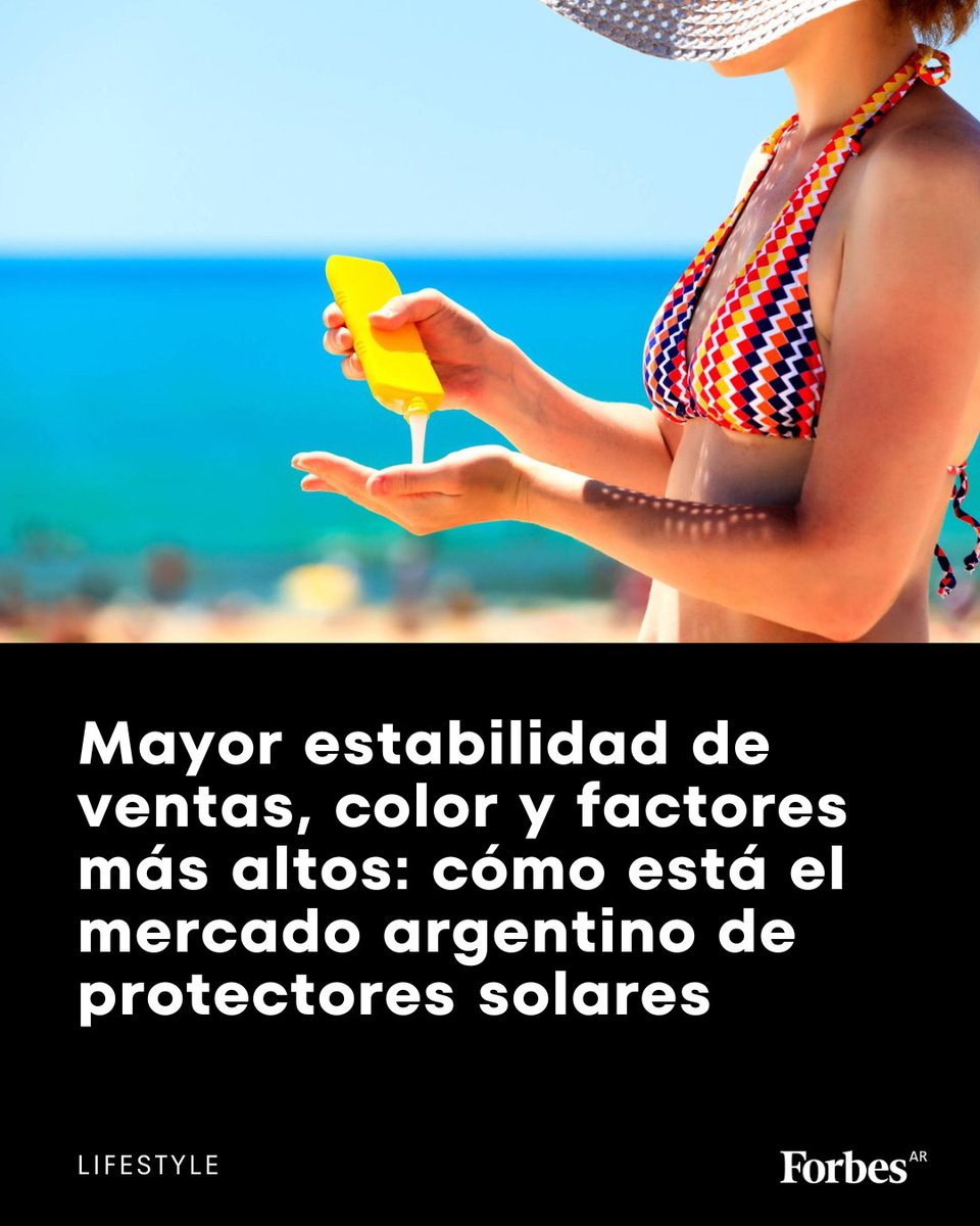 ☀️ En un mercado con gran competitividad de precios y muchos players, los laboratorios siguen innovando con nuevos productos y fórmulas para que la protección solar se vuelva un hábito.

🔗 Leé más en la nota de <a href="/sildarago/">Silvina Darago</a> en nuestra web: forbesargentina.com/lifestyle/mayo…