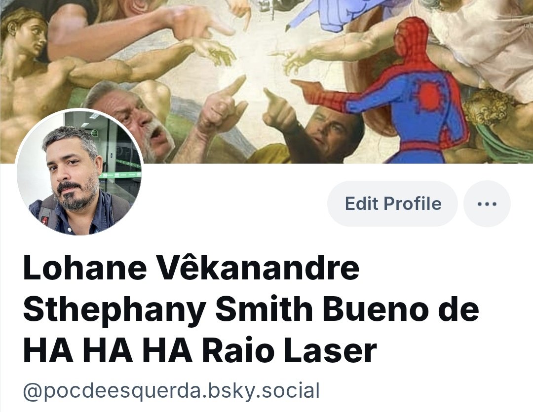 pocdeesquerda's tweet image. Xixers vamo pro bsky que isso aqui anda um esgoto e não é de hj.
Me achem no pocdeesquerda.bsky.social