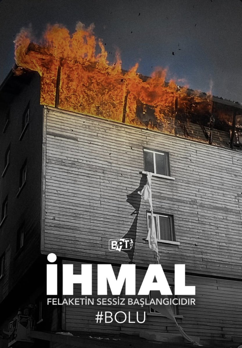 İhmal felaketin sessiz başlangıcıdır!

#Bolu