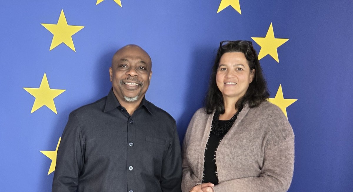 Alain Noudehou (@alainnoudehou) on Twitter photo Great to meet HE Amb. <a href="/HeddaSamson/">Hedda Samson</a> <a href="/EUatUN/">🇪🇺EU at UN-NY</a>! We discussed on-going collaboration between EU and <a href="/MPTFOffice/">UN Multi-Partner Trust Fund Office</a>, new opportunities for 2025, and the role of #UN pooled funding in support of #SustainableDevelopment. #AGENDA2030. Great to meet HE Amb. <a href="/HeddaSamson/">Hedda Samson</a> <a href="/EUatUN/">🇪🇺EU at UN-NY</a>! We discussed on-going collaboration between EU and <a href="/MPTFOffice/">UN Multi-Partner Trust Fund Office</a>, new opportunities for 2025, and the role of #UN pooled funding in support of #SustainableDevelopment. #AGENDA2030.