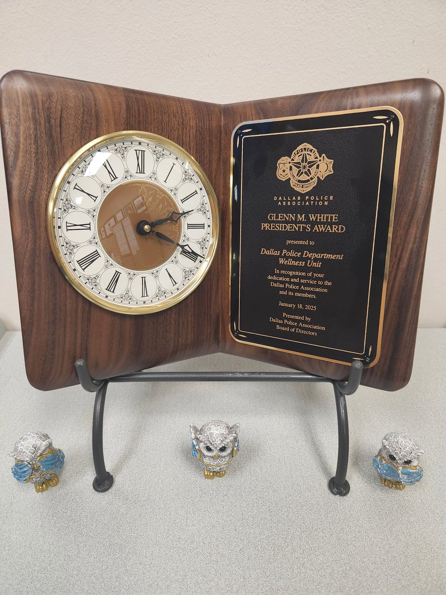 dpdwellness's tweet photo. What an honor!
Thank you @DPA_PoliceAssoc https://t.co/IRH7E4L185