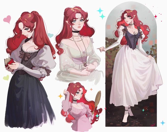 for ReloSama! Their super cute dnd half-ejf  