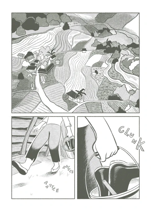 First 18 pages of Pearl Hunting - my 72pg folk horror manga✨
(1/6) 
