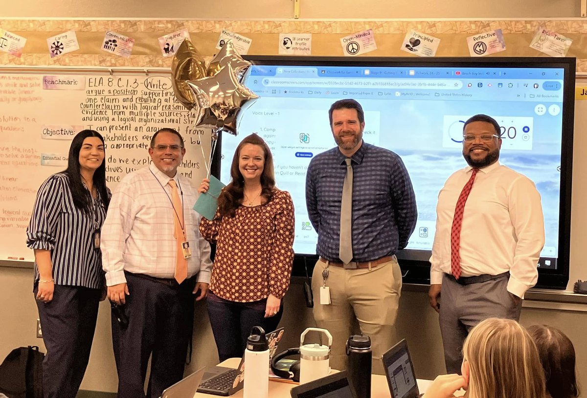 Congratulations to Mr. Rust and Ms. Gardiner, who were recognized as 2025 Golden Apple Teachers of Distinction by The Foundation for Lee County Public Schools. We are so proud to have such amazing teacher leaders like them at OHMS. CONGRATULATIONS!