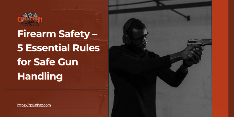 Goliathfirearms's tweet photo. Firearm Safety – 5 Essential Rules for Safe Gun Handling

Handling firearms responsibly is key to preventing accidents. Discover the vital safety rules that every gun owner should know to ensure peace of mind.

Read more: https://t.co/22H62pKbaA

#SafetyCanBeFun 
#SafetyTips https://t.co/n5I5r0SZfE