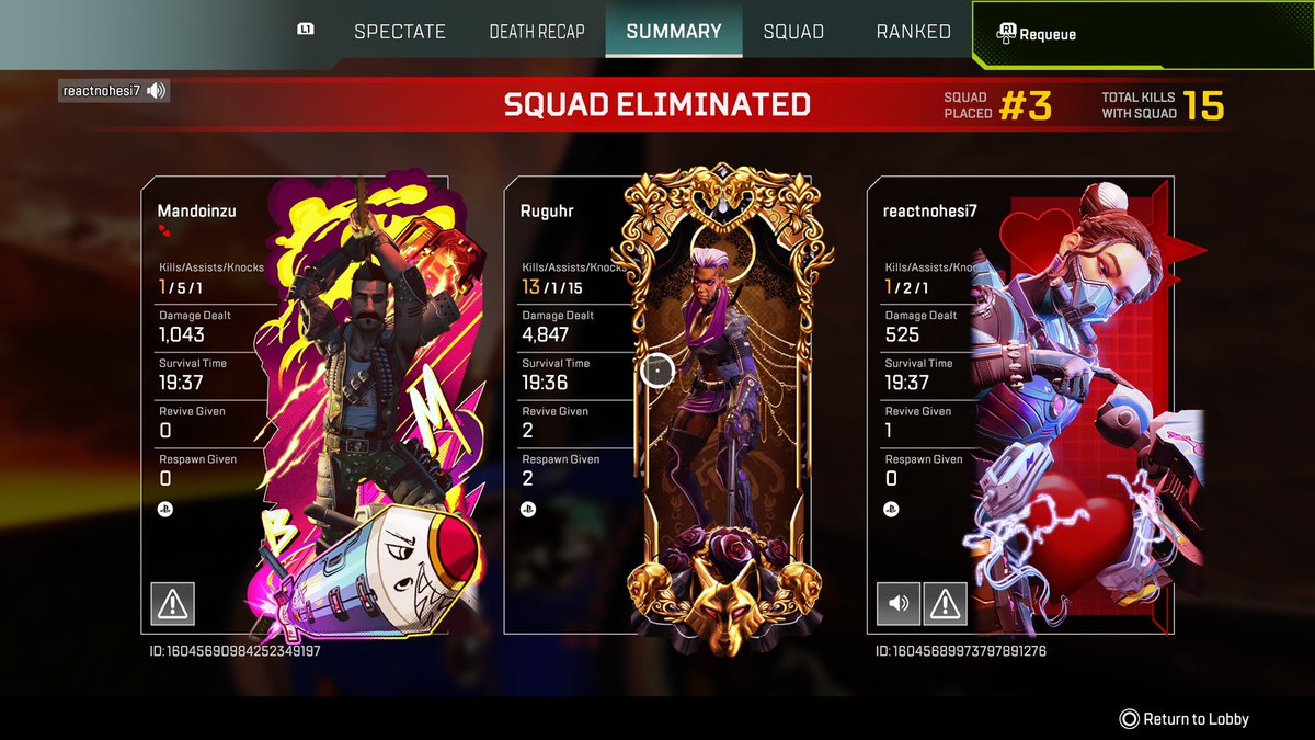 Loba so good rn 4k in ranked