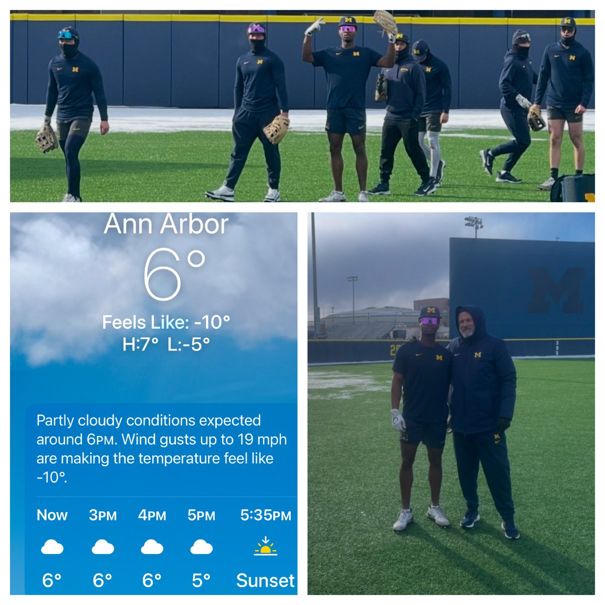 “You cant get hot if you don’t know the cold.” #GoBlue