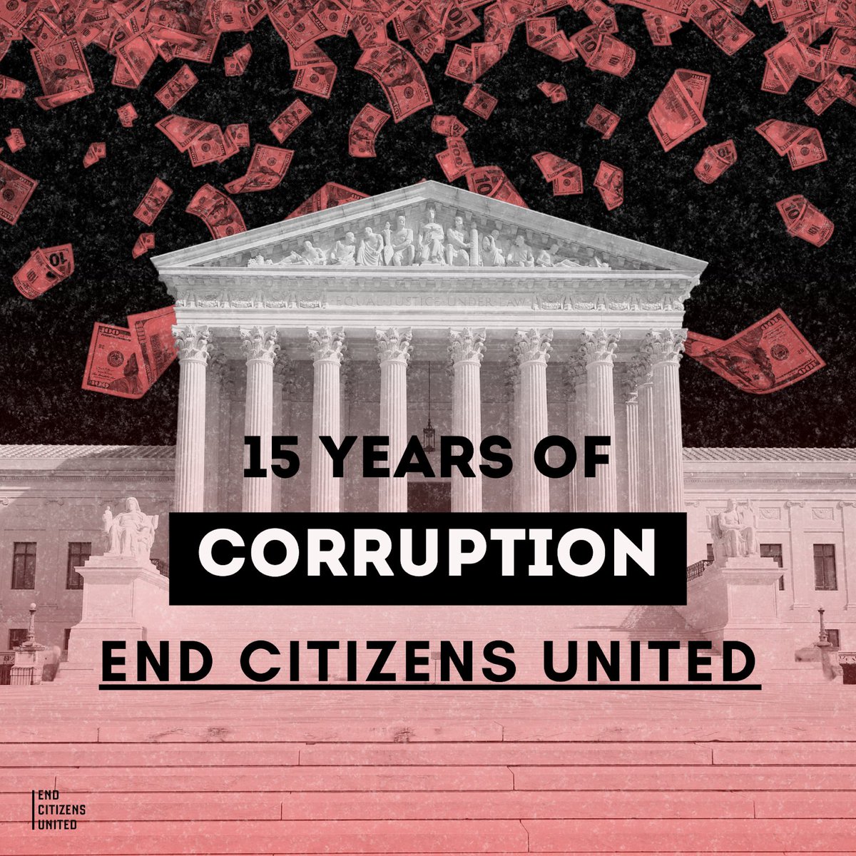 RepHankJohnson's tweet photo. 15 years ago, the Supreme Court’s conservative justices opened the floodgates of unlimited money in our elections, putting a for-sale sign on our government and a price tag on our democracy. We must #EndCitizensUnited and put the people back in charge. https://t.co/AKW1binkBI