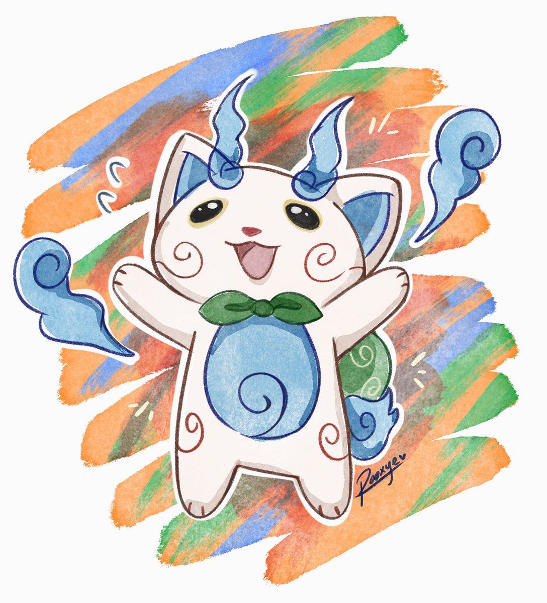 RooxyeSketches's tweet image. Empezando el año ahora si 💪 
Ya tuvimos nuestra primera rifa mensual en stream~ 
Un #Komasan ✨