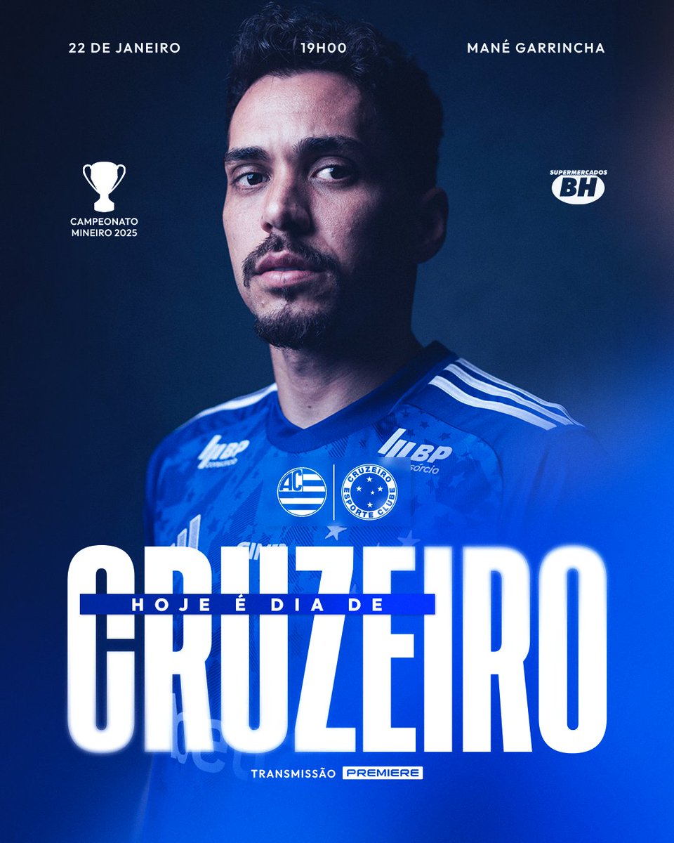 🦊 HOJE TEM CRUZEIROOOO!!!! Vamos em busca da segunda vitória no Campeonato Mineiro!!

#ATHxCRU #UmGrandeClubeNaCidade