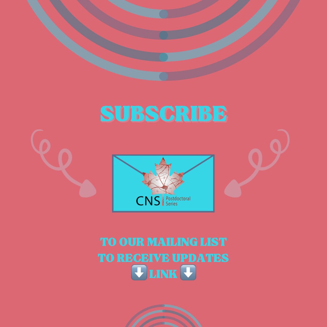<a href="/CAN_ACN/">CAN ACN</a> We will release 2025's seminar series schedule soon. Subscribe to our mailing list so you don't miss out on anything!
forms.gle/CJEGWiQ8SvkZ2d…
#postdoc #neuroscience #Canada <a href="/CAN_ACN/">CAN ACN</a>