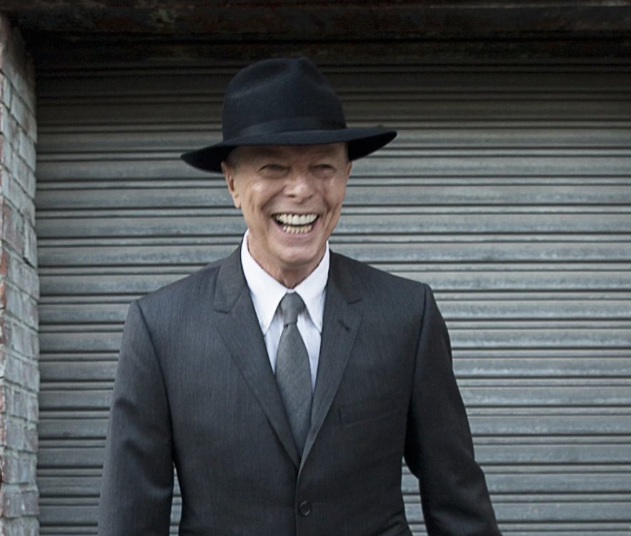 David Bowie worked on Blackstar every day without his band even knowing he was ill. He released it on 8th January 2016 and died two days later with it at sitting number one all over the world. Everything has gone to shit since. RIP The Thin White Duke x
#bowie #Bowieforever