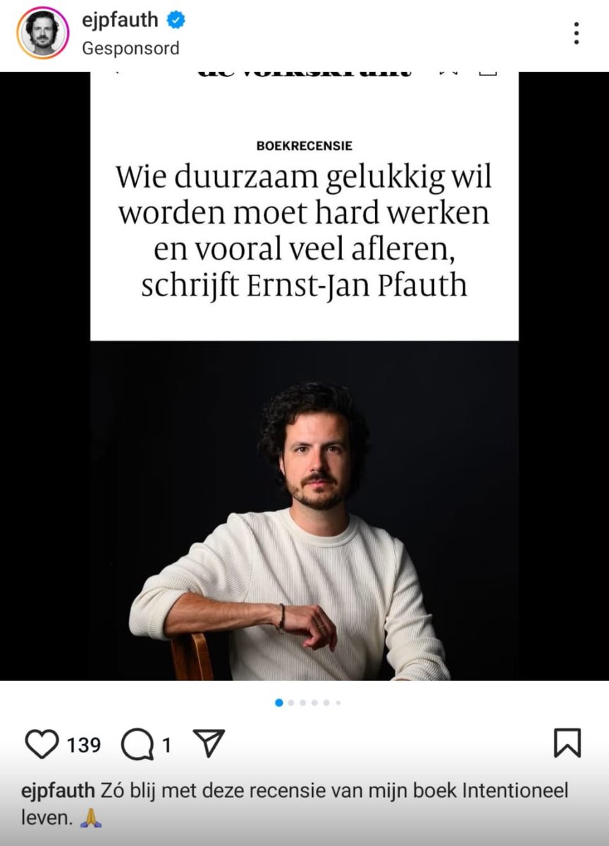 FrontaalNaakt's tweet photo. Wie écht gelukkig wil zijn moet maar een beetje aanrotzooien en lak hebben aan status en aanzien, schrijft Peter Breedveld. https://t.co/5U0wLBXos4