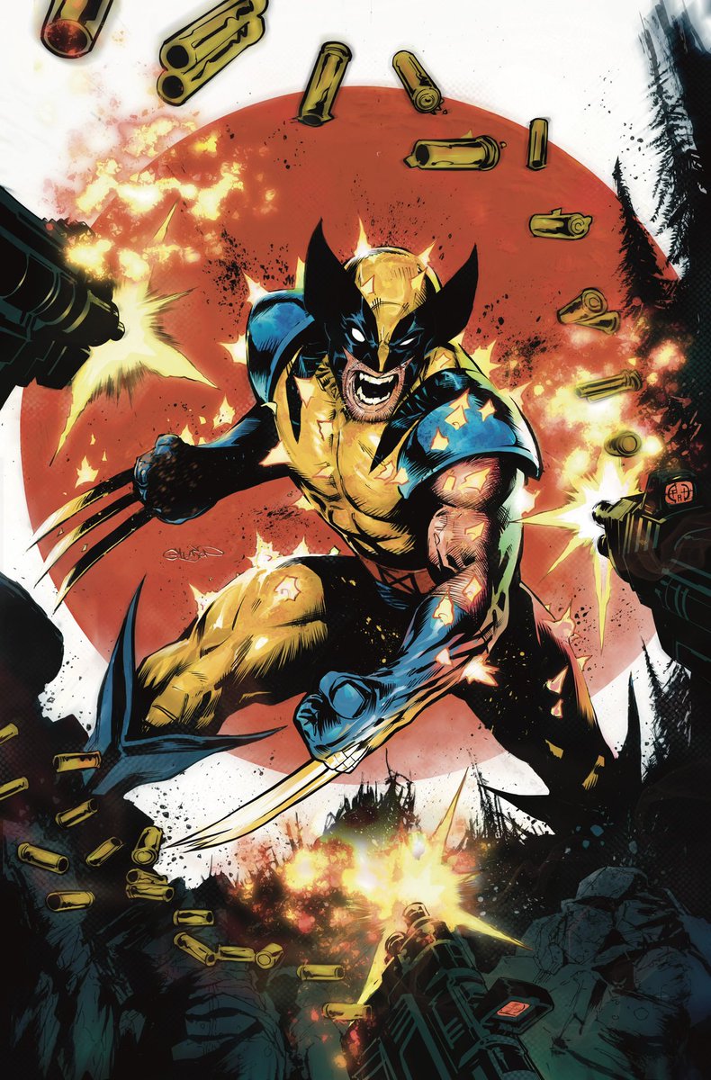 patrick_gleason's tweet image. My cover for Hickman and Capullo’s WOLVERINE REVENGE! Not the first time I’ve worked alongside these fellas, and not the last! ⛔️PAT Skull Hunt difficulty level: SAVAGE⛔️ Post “🏴‍☠️” when you find it 💀