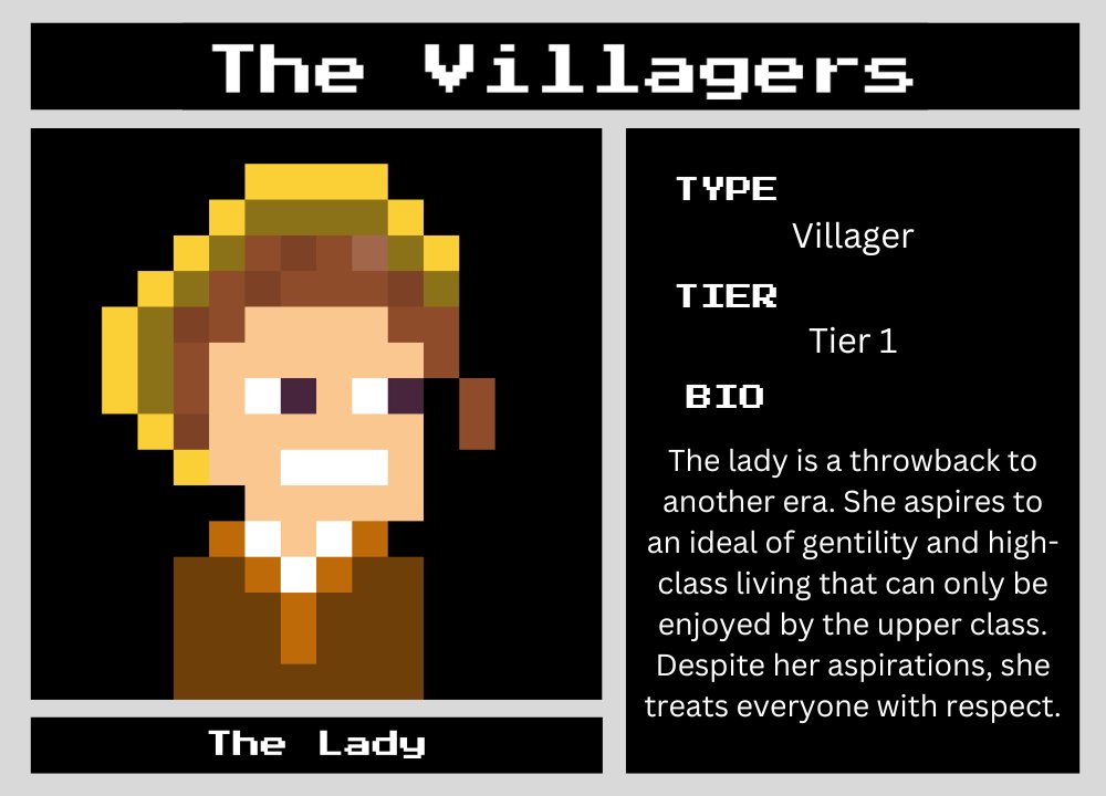 INTRODUCING... "The Lady"