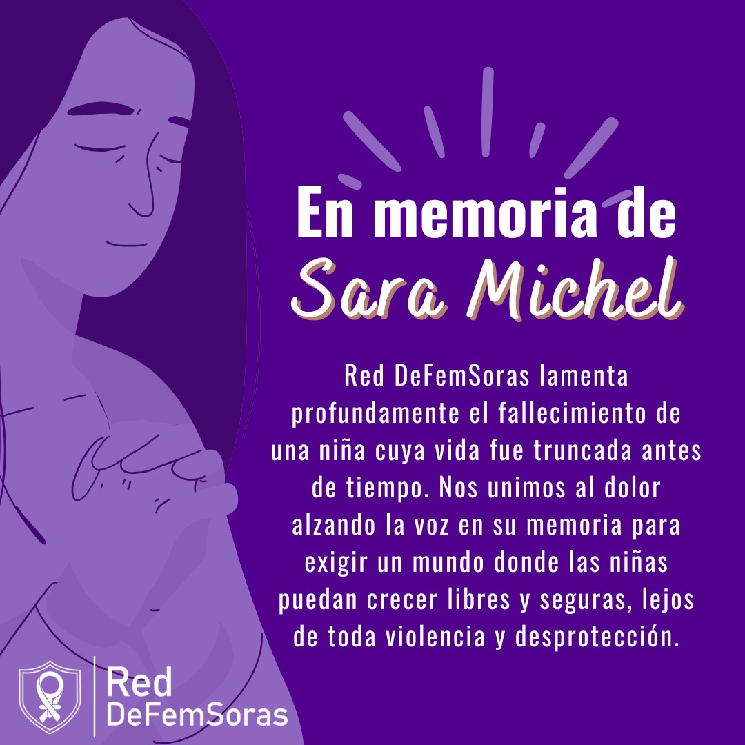 Red_DeFemSoras's tweet photo. Red DeFemSoras seguirá en la lucha por una sociedad libre de VBG, consciente y comprometida con el cuidado y la protección de la niñez 💚💜 https://t.co/D5wdcGyOgF