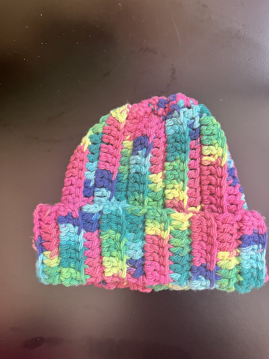 MsCroshay's tweet photo. We have a few baby hats on hand! Size 0-3 mo. DM to place your order https://t.co/yqSPhIBvTA