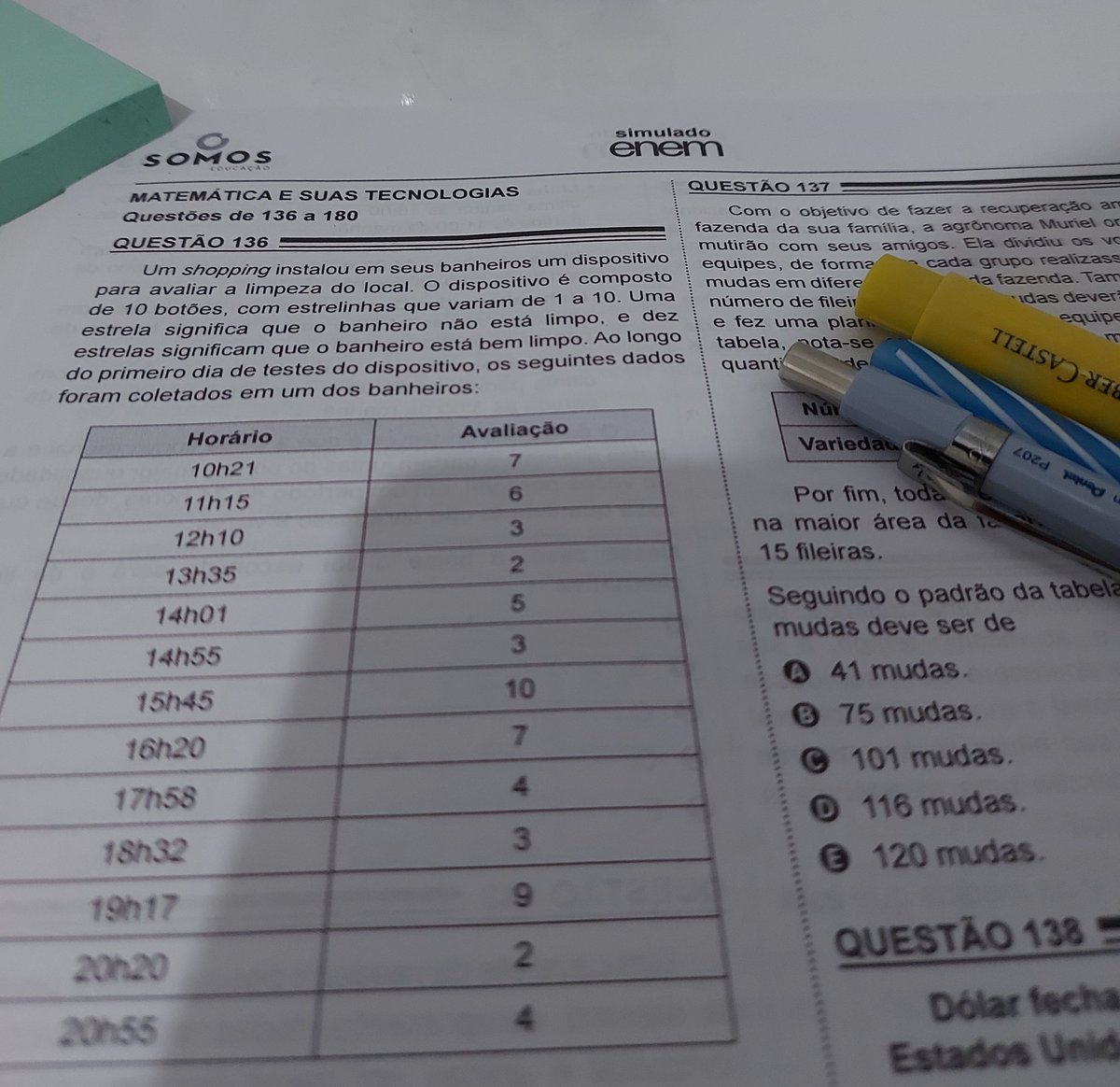 bora p 1° simulado de mat do ano