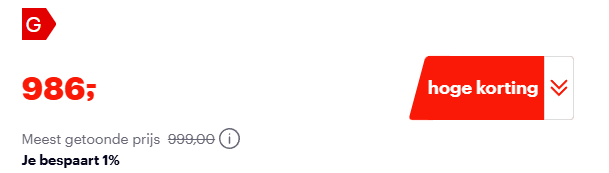 Soldentijd is toch heerlijk soms...

<a href="/bol_com/">bol</a> toch misschien die "hoge korting" even herevalueren ;)