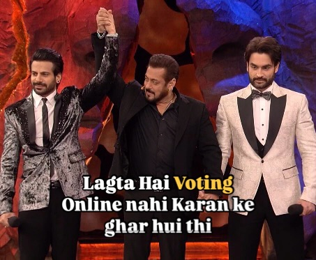 JennifeAaniston's tweet photo. Voting #Tharakveer ke ghar mai hua tha😭
JANTA KA PRIDE VIVIAN
#VivianDsena𓃵
#BBScripted https://t.co/fSGOmTuHKS
