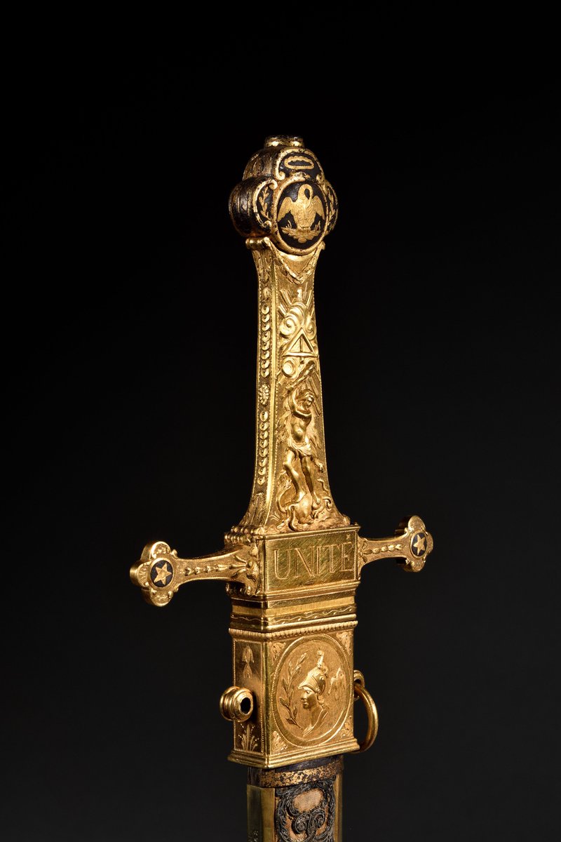 i_de_puysegur's tweet photo. ONE OF THE PRESTIGIOUS PIECES MADE AT THE TIME FOR HIGH DIGNITARIES! Among the major pieces of this auction organized by @OsenatSVV around the Masterpieces of French gunsmiths of the #FirstEmpire, let us cite the very rare ceremonial #sword PHILIPPE ANTOINE MERLIN, KNOWN AS MERLIN DE DOUAI (1754-1838), Director of the Directoire