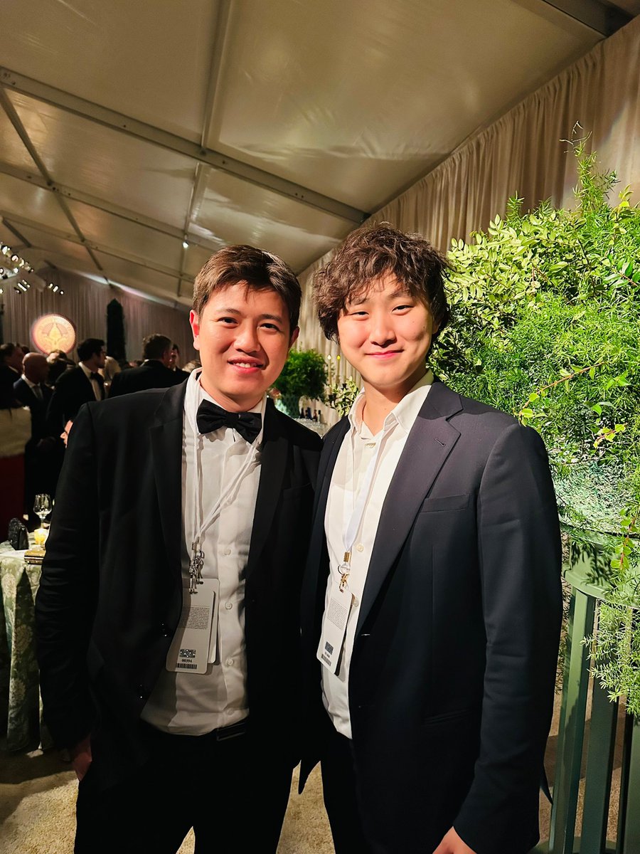 Poseidon @OutliersFund (@poseidonoutlier) on Twitter photo It is the stories like <a href="/OpenAI/">OpenAI</a> <a href="/scale_AI/">Scale AI</a> that inspire many new generations of entrepreneurs to believe that they can shape the future by technical capital too. Glad to meet <a href="/sama/">Sam Altman</a> <a href="/alexandr_wang/">Alexandr Wang</a> at the Candlelight dinner of the Inaugural Eve. It is the stories like <a href="/OpenAI/">OpenAI</a> <a href="/scale_AI/">Scale AI</a> that inspire many new generations of entrepreneurs to believe that they can shape the future by technical capital too. Glad to meet <a href="/sama/">Sam Altman</a> <a href="/alexandr_wang/">Alexandr Wang</a> at the Candlelight dinner of the Inaugural Eve.
