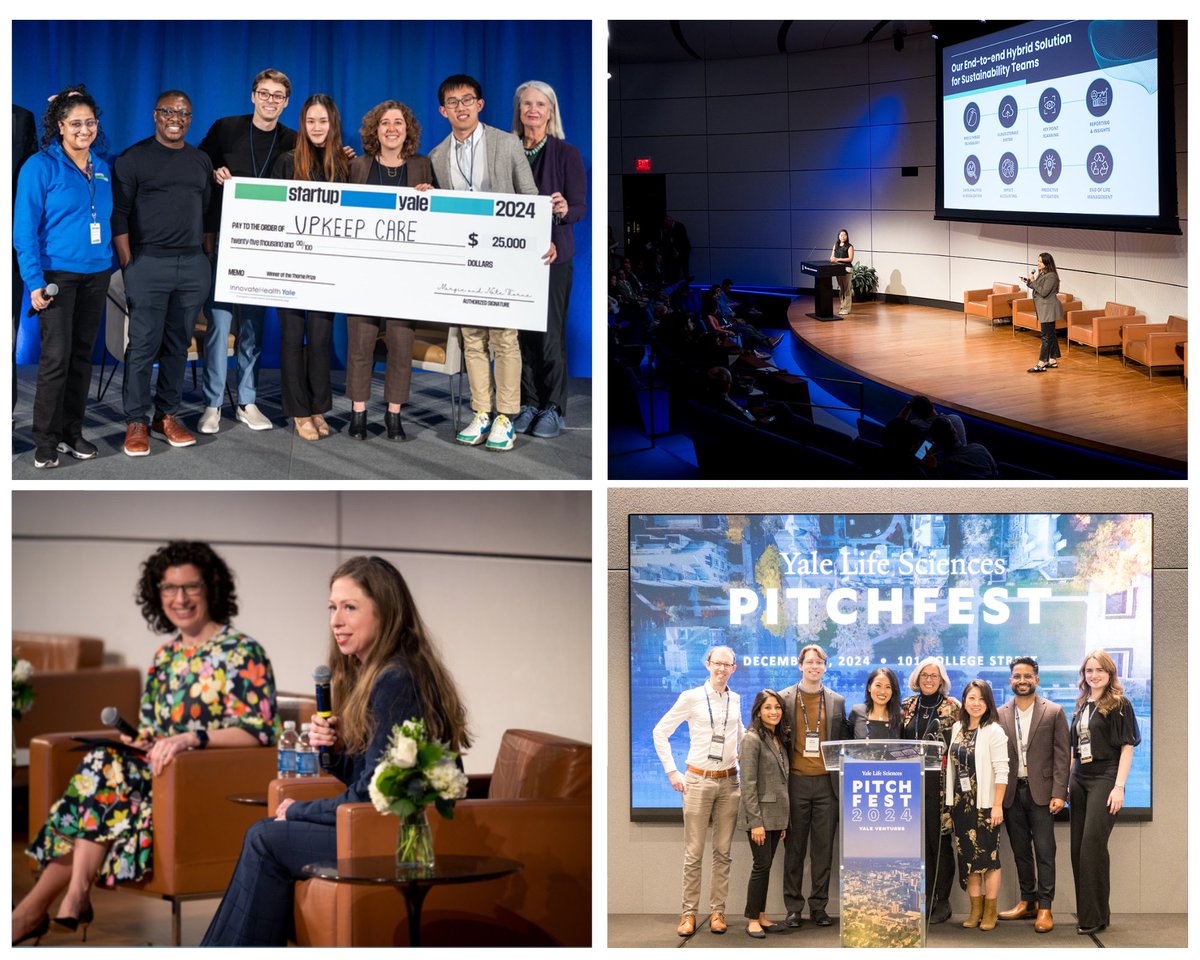 Yale Ventures (@yale_ventures) on Twitter photo Yale’s vibrant innovation ecosystem comes alive each year through events that unite the university's entrepreneurial community. See what's in store for 2025: ventures.yale.edu/news/2025-yale…
Be sure to follow <a href="/TsaiCITY/">Tsai Center for Innovative Thinking at Yale</a> <a href="/YaleSOMVentures/">Yale SOM Ventures</a> <a href="/YaleEngineering/">Yale Engineering</a> <a href="/YCbit/">Yale CBIT</a> <a href="/ClimateHaven/">ClimateHaven</a> for more! Yale’s vibrant innovation ecosystem comes alive each year through events that unite the university's entrepreneurial community. See what's in store for 2025: ventures.yale.edu/news/2025-yale…
Be sure to follow <a href="/TsaiCITY/">Tsai Center for Innovative Thinking at Yale</a> <a href="/YaleSOMVentures/">Yale SOM Ventures</a> <a href="/YaleEngineering/">Yale Engineering</a> <a href="/YCbit/">Yale CBIT</a> <a href="/ClimateHaven/">ClimateHaven</a> for more!