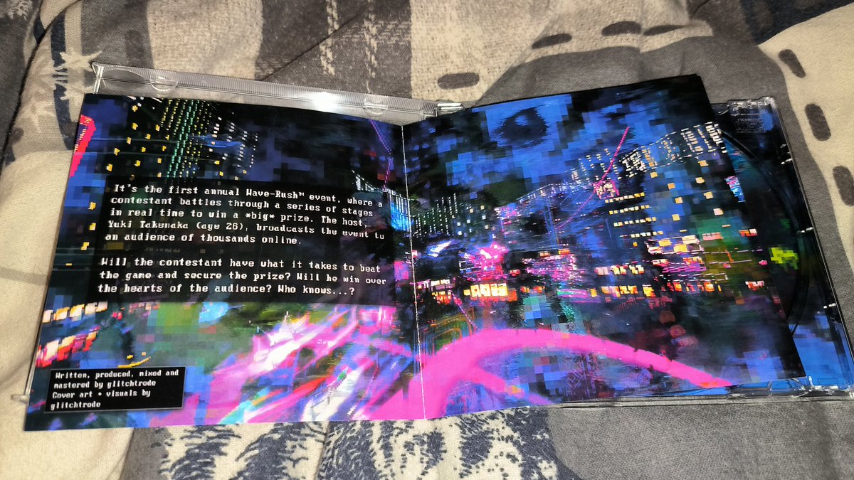 WAVE-RUSH CDs are in! they look so much better in person!!