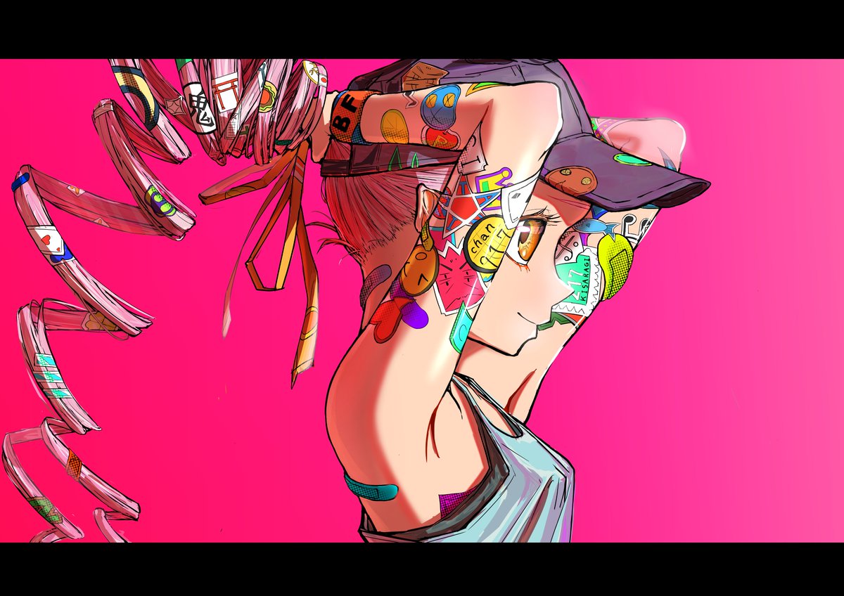 #ついなちゃんフラクリ
帽子、シール