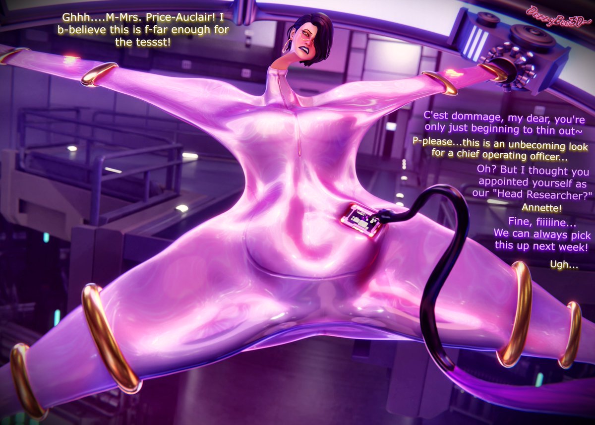 Quick lil introduction for the new gal, Maya Choi~

Rae's second in command and C.O.O. among the 'ranks' of Golden Caress Pharmaceuticals. (With a suit 'for the purpose of product testing, and nothing more.' lol)

Oh! And I used <a href="/NomicInks/">Nomic</a>'s lovely Fempyro model for the base.