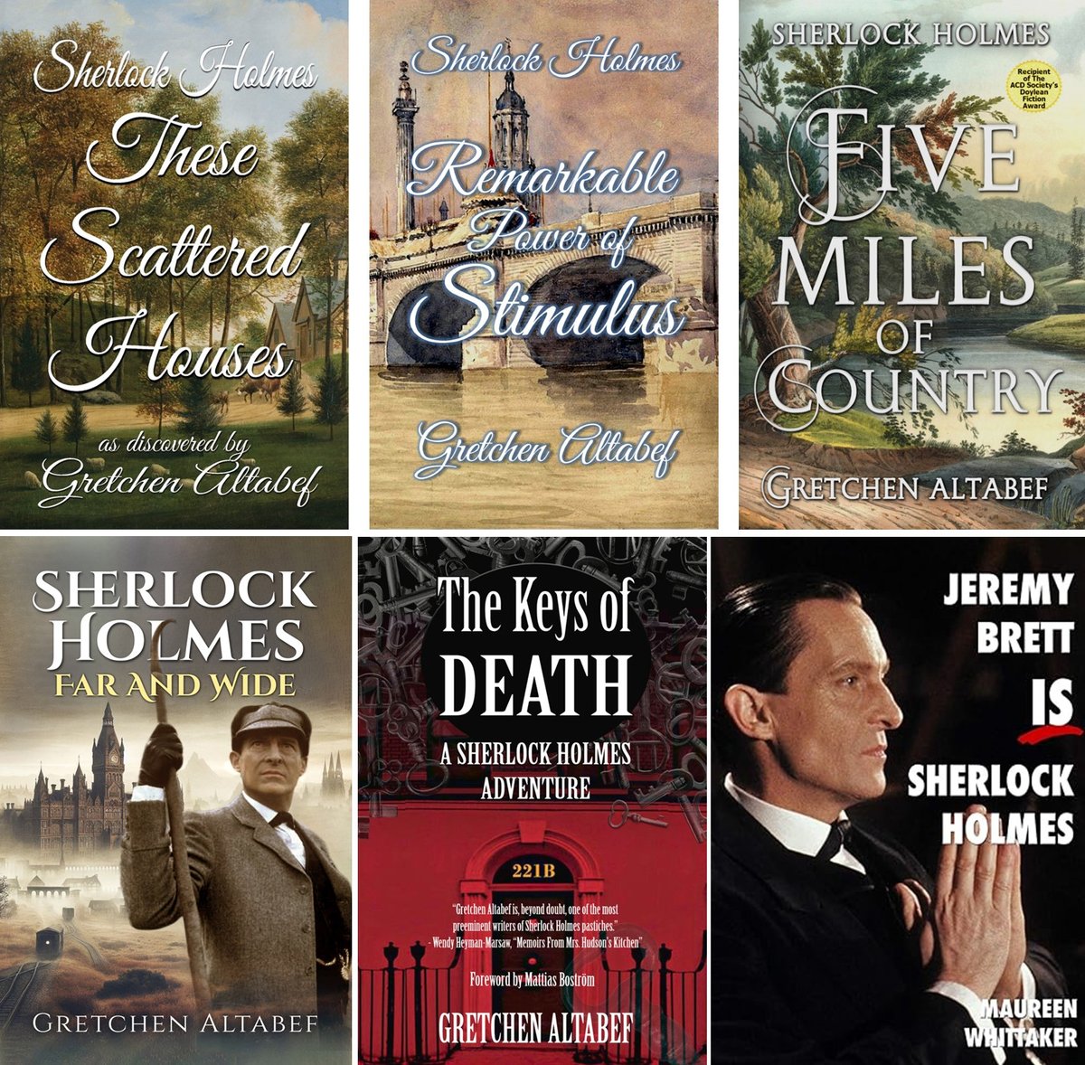 gretchenaltabef's tweet photo. “Many of the great lessons of life are to be learned in the pages of the novelist.” Sir Arthur Conan Doyle.

Amazon Author's Page: https://t.co/gj86pr2dTh
Author's Website: https://t.co/UltH0bMWCY
MX Author's Page: https://t.co/RIRYRrGsj5
#sherlockholmes https://t.co/BgMyrruSPF
