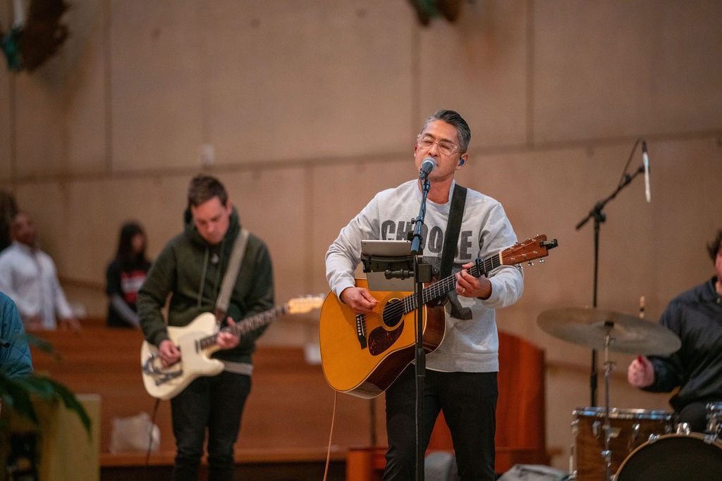 lacatholics's tweet photo. The change of venue to the Cathedral — and the circumstances behind the change — gave @1lifela a “more somber tone,” according to @angelusnews. 

See more photos from this year’s unique #OneLifeLA: https://t.co/UzG5mntArr https://t.co/VRWPrePWQc