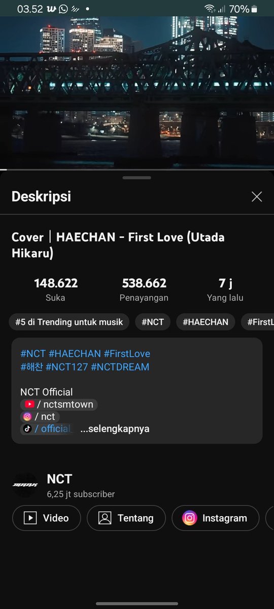 hyucckren's tweet photo. 🌻SUNFLOWERS STREAMING PARTY 📢

🌻 haechan cover First Love (Utada Hikaru) 
🔗 https://t.co/hUA6VacA2o…

tags 🎊 : @mighnatozaki @kareenjun @pinooescup @sukasukainjun @abcacadefghijkl @haechanwb @selarikkisah @tiurbulence

#HaechanCoverOutNow
#HAECHAN
#해찬첫솔로커버곡 https://t.co/VyNTOIAlxC