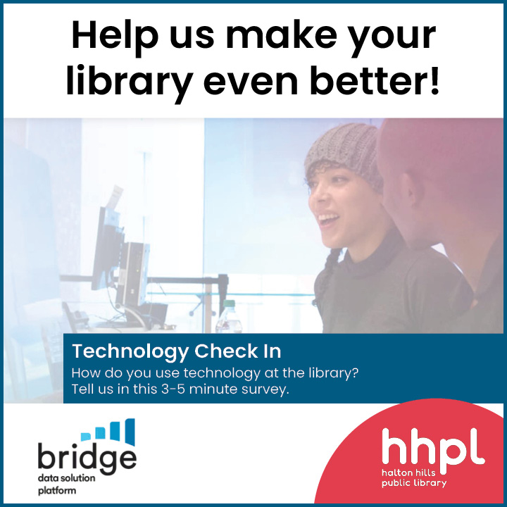 📢 Your Voice Matters!
We’re excited to join the Library Impact Ontario project to improve technology services at #HHPL. 🚀
Help us shape the future! Share your thoughts in our 3-5 minute survey: hhpl.ca/techsurvey/
Let’s continue to build a library for everyone. 💻📚
#HHPL