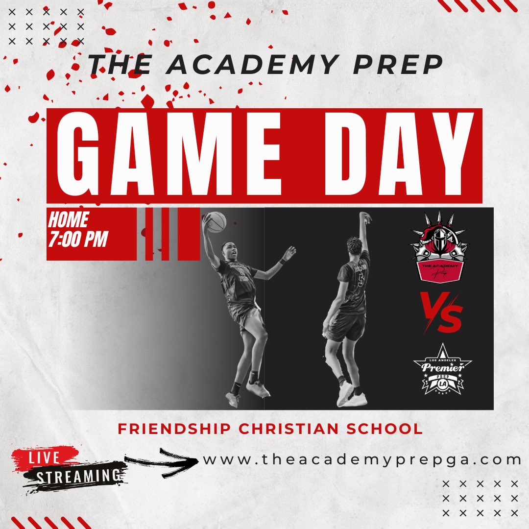 TheAcademyPrep's tweet photo. 🤩🤩🤩

🆚 LA Premiere Prep
⏰ 7 PM EST
📍 THE LAND
📺 NFHS Network

#TheAcademyPrep
#GoDisciples
#FollowUsToGlory
#StrongLeadersBuildingStrongLeaders https://t.co/ypf0jgbeth