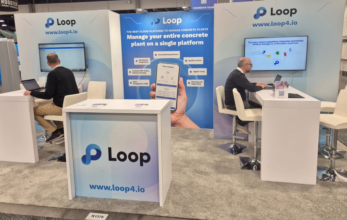 Switch_Systems's tweet image. Up and Running! 🚀🏃‍♂️

🚧 Join Aiden and the Loop Team at the World of Concrete Conference! 🚧

📅 Dates: January 21st - 23rd

📍 Location: Las Vegas Convention Center, North Hall, Booth N1376

👷‍♂️ Swing by and say hello! 📸✨

#WorldOfConcrete #LasVegas 

loop4readymix.co.uk