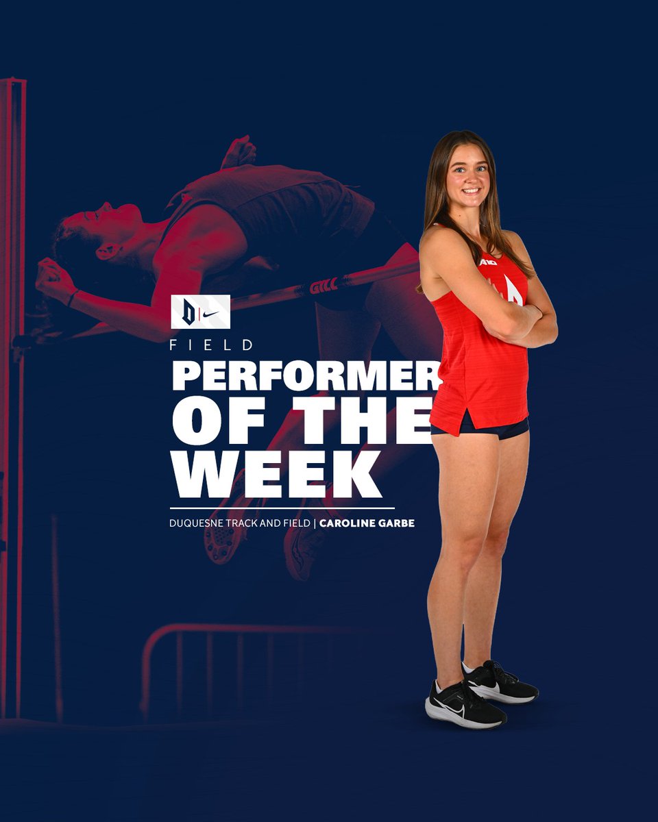 DuqXCTF's tweet photo. Program record✅
Leads the A-10 in high jump ✅
A-10 Field Performer of the Week ✅

🔗https://t.co/XKOWp5JVRJ https://t.co/H1wDnKIfot
